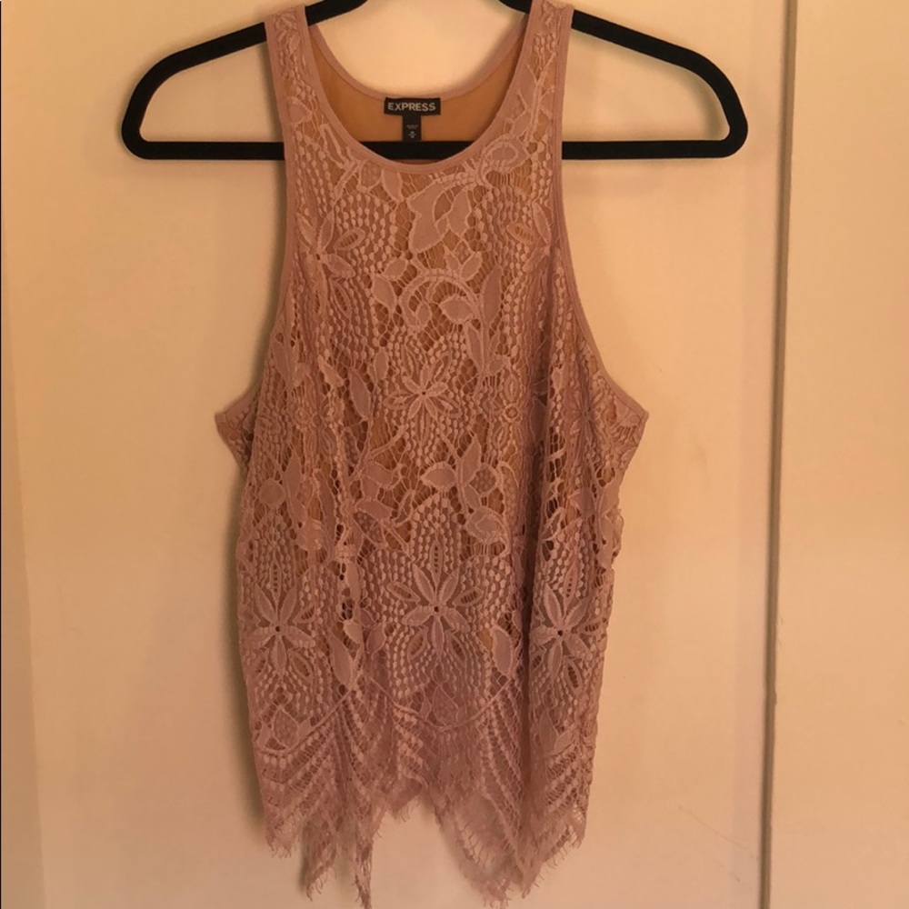 Laced tank